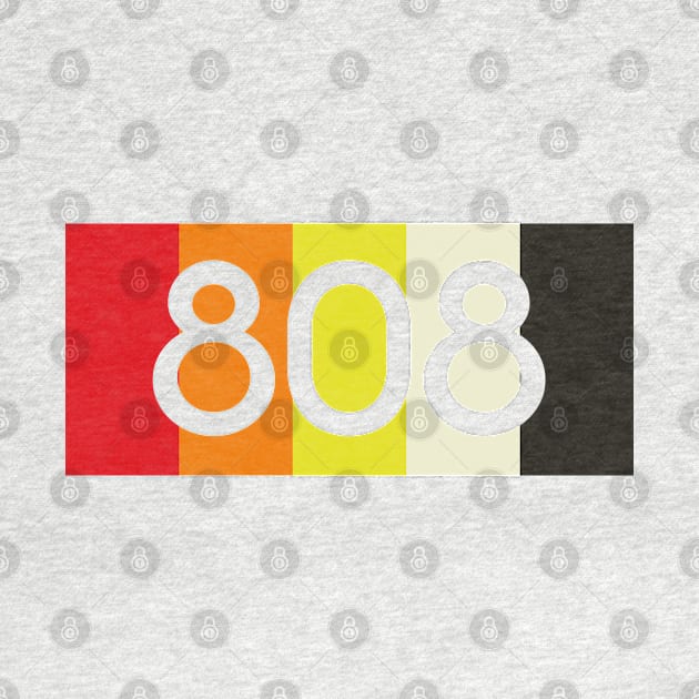 TR-808 STRIPES & FONT #2 by RickTurner